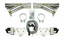 PYPES PERFORMANCE EXHAUST Exhaust Cutout Kit Dual w/YPipe 2.5in Pair HVE10K