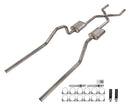 PYPES PERFORMANCE EXHAUST 65-70 Chevy B-Body X-Pip Crossmember Back Exhaust SGB15S