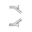 PYPES PERFORMANCE EXHAUST Universal Y-Pipe 2.5in Dump Extensions XVX10F