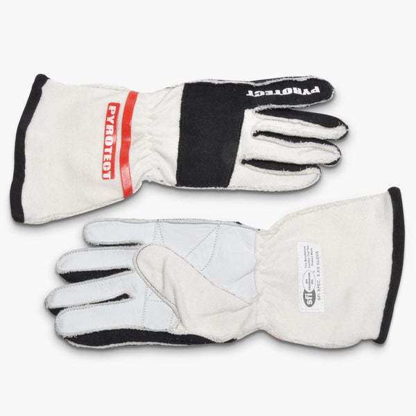 PYROTECT Glove PRO 2 Layer White Medium SFI-5 GP230320