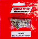 QUICK FUEL TECHNOLOGY Throttle Ball Assortment 28-100QFT