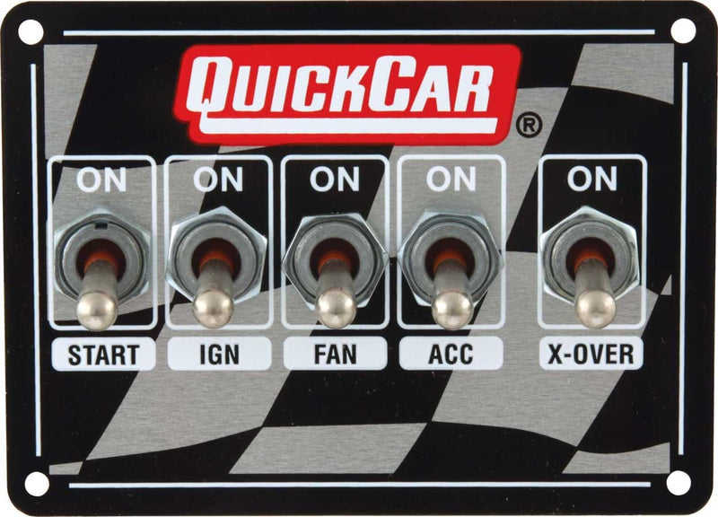 QUICKCAR RACING PRODUCTS Ign panel Dirt Dual with 3 Wheel Brake 50-1713