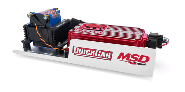 QUICKCAR RACING PRODUCTS MSD 6CT Box/Coil/ Mounting Plate Kit 50-213