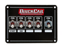 QUICKCAR RACING PRODUCTS Ignition Panel - Dual Ing. w/X-Over & 3 Whl Bk 50-7713
