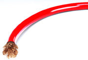 QUICKCAR RACING PRODUCTS Power Cable 4 Gauge Red 125ft Roll 57-092