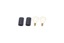 QUICKCAR RACING PRODUCTS Ring Terminal 1/4in 18- 22 Ga w/Heat Shrink Pair 57-460