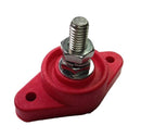 QUICKCAR RACING PRODUCTS Power Distribution Block Red Single Post 57-807