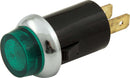 QUICKCAR RACING PRODUCTS Warning Light 3/4 Green Carded 61-709