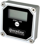 QUICKCAR RACING PRODUCTS LCD Recall Tach Black 611-100