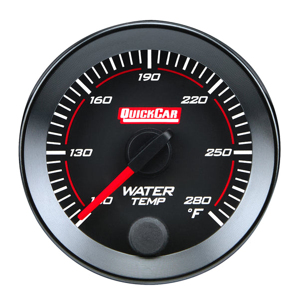 QUICKCAR RACING PRODUCTS RedLine Gauge 2-1/16in Water Temp 100-280F 65-006
