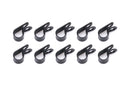 QUICKCAR RACING PRODUCTS Adel Line Clamps Nylon 3/8in 10pk 66-812