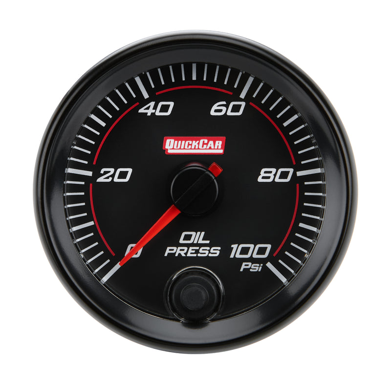 QUICKCAR RACING PRODUCTS Redline Gauge Oil Pressure 69-003