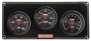 QUICKCAR RACING PRODUCTS Redline 2-1 Gauge Panel OP/WT w/Recall Tach 69-2231