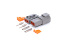 QUICKCAR RACING PRODUCTS Deutsch Connector - 2 Pin Kit DTP 71-222