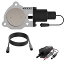 QUICK TIME PERFORMANCE 3.50 Inch Electric E xhaust Cutout Valve QTEC35