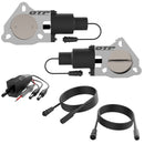 QUICK TIME PERFORMANCE Dual 3.00 Inch Elect ric Cutout Valves QTEC60