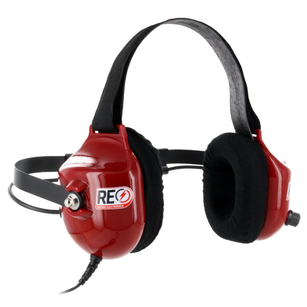 RACING ELECTRONICS Headphonve Behind The Head Platinum RE-58-STEREO