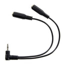 RACING ELECTRONICS Splitter Stereo 1/8in Male to 1/8in Dual Femal RE-66-S