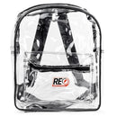 RACING ELECTRONICS Backpack Clear w/Black Trim WTOTE