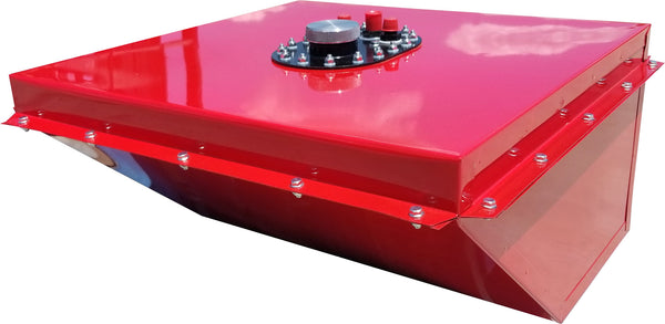 RCI Fuel Cell Wedged 18 Gal Red 10an Pickup 1182F
