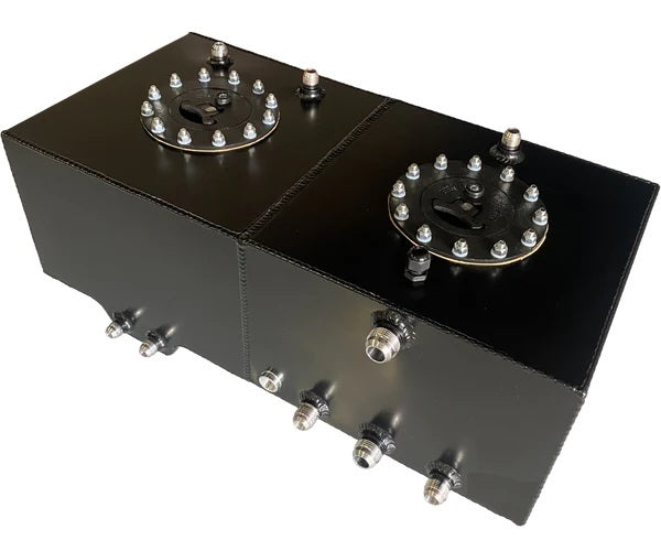 RCI Fuel Tank 5 Gal Alum & Fuel Cooler Black 2050MD