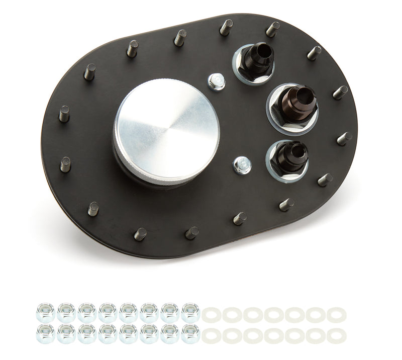 RCI Fill Plate 10an Pickup / 8an Return / 8an Vent 7032B