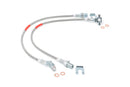 ROUGH COUNTRY Front Extended Stainless Steel Brake Lines for 4 89340S