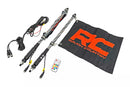 ROUGH COUNTRY LED Light Whip Kit 2ft Multi-Color Pair 93002