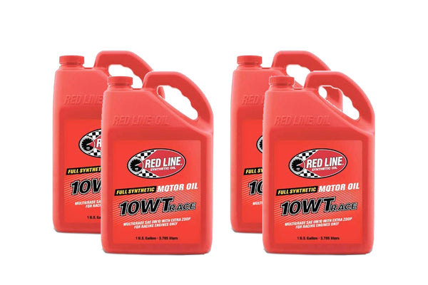 REDLINE OIL 10WT Race Oil Case 4x1 Gallon 10105