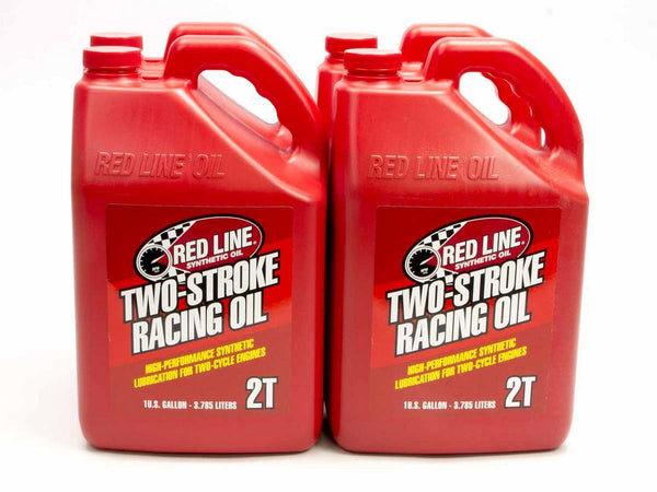 REDLINE OIL 2 Cycle Racing Oil Case 4x1 Gallon 40605