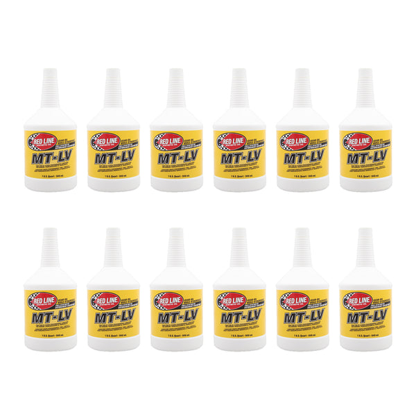 REDLINE OIL MT-LV GL-4 Gear Oil Case 12 x 1 Quart 50604