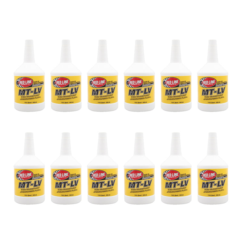 REDLINE OIL MT-LV GL-4 Gear Oil Case 12 x 1 Quart 50604