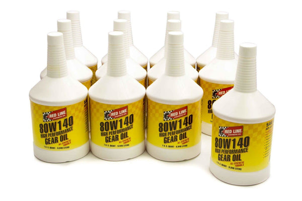 REDLINE OIL 80W140 Gear Oil Case/12 58104