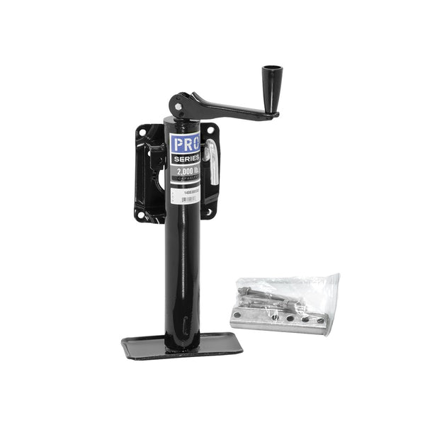 REESE Pro Series Bolt-On Jack Topwind 2000 lbs. w/Foot 1400300303