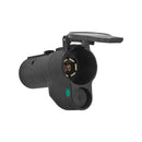 REESE 7-Way Flat Pin to 7-Flat Pin Adapter w/LED Lamp 20142