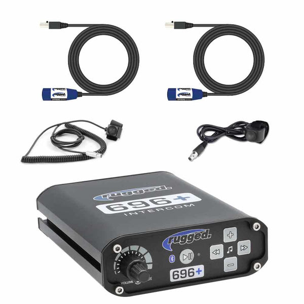RUGGED RADIOS Intercom System 2 Person w/o Headset 696-2P