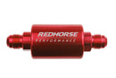 REDHORSE PERFORMANCE 6AN Fuel Filter- Red 822316