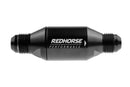 REDHORSE PERFORMANCE 10AN Inlet 10AN Outlet 1 Way Check Valve Black 822803