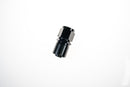 REDHORSE PERFORMANCE 8AN Straight Crimp Hose End Black 1863682