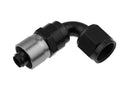 REDHORSE PERFORMANCE 16AN Crimp Style Hose End Black 90 7090-16-2