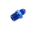 REDHORSE PERFORMANCE 3AN STR Male Adapter 1/4in NPT Male Blue 816-03-04-1