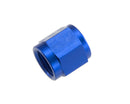 REDHORSE PERFORMANCE 4AN Aluminum Tube Nut 7/16in x 20 6/pkg Blue -395100