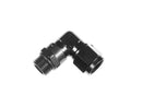 REDHORSE PERFORMANCE 6AN Female to 6AN ORB Male Swivel 90Deg Black 8291-06-06-2