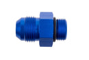 REDHORSE PERFORMANCE 8AN to 8AN O-Ring Port Adapter Blue Male Male 920-08-08-1