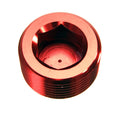 REDHORSE PERFORMANCE 1/2in NPT Hex Head Pipe Plug Red -353338