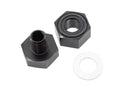 REDHORSE PERFORMANCE Valve Cover 1/8in NPT Female bulkhead black 2897137