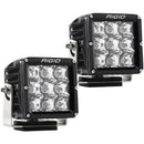 RIGID INDUSTRIES LED Light 4x4in D-XL Pro Series Spot Beam Pair 322213
