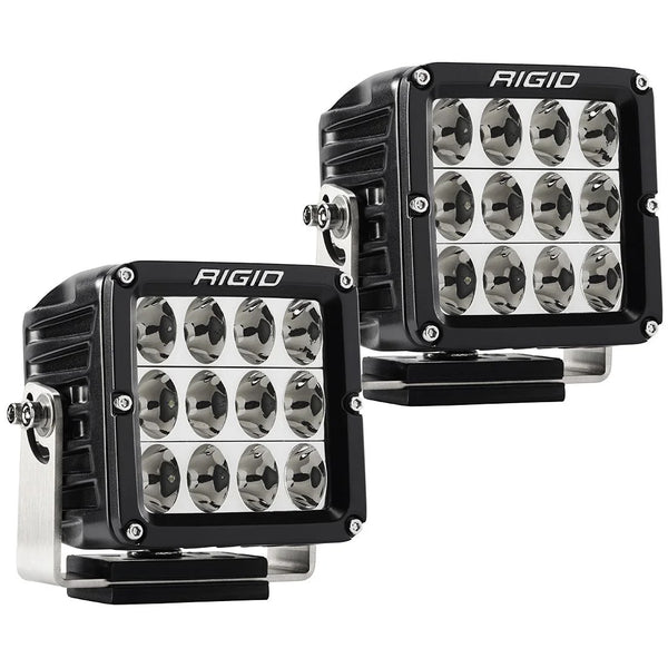 RIGID INDUSTRIES LED Light 4x4in D-XL Pro Series Driving Beam Pair 322613