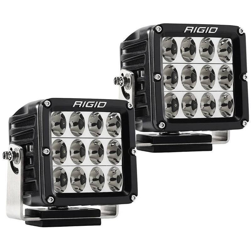 RIGID INDUSTRIES LED Light 4x4in D-XL Pro Series Driving Beam Pair 322613