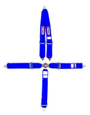 RJS SAFETY 5 PT Harness System Q/R BL Roll Bar 3inSub 1030103